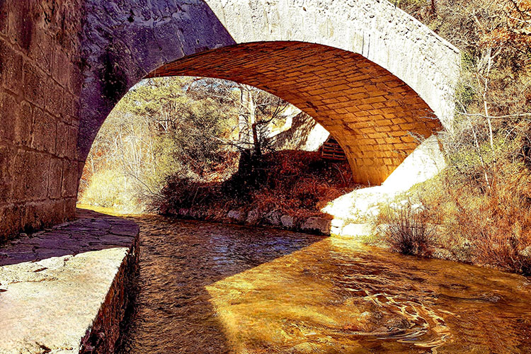 Pont du hameau de la Souche - Comps sur Artuby © Philippe d'Artuby 