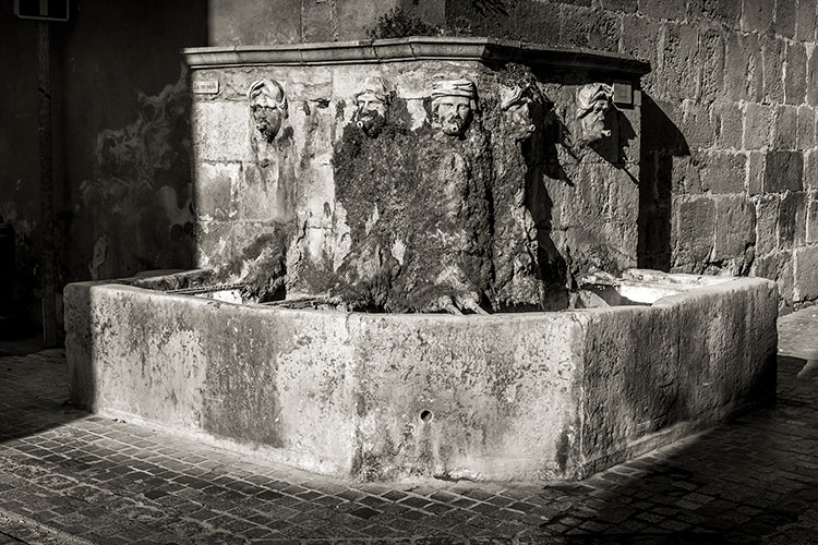 Fontaine aux 5 têtes - Tourves © Gilbert Marianini