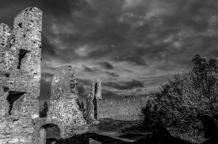 Ruines du château - Tourves © France Trémeau 