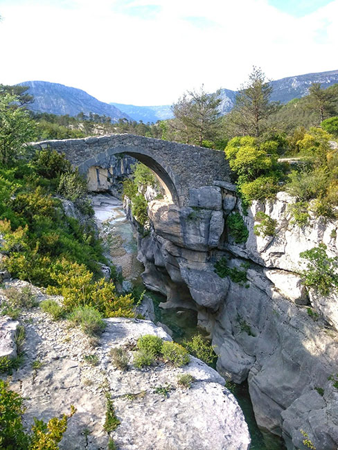 Pont du Sautet - Trigance © Elise 