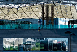 La Défense dimanche matin © Gérard Mathias