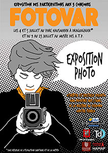 Parc Hausmann et Musée des ATP - © Frédérique Ruby Affiche des expos au Parc Hausmann et Musée des ATP - © Frédérique Ruby