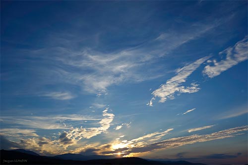 Le ciel, matin et soirs - © Jacques Claudin