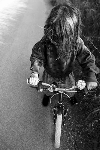 Sur ma bicyclette © Samantha Clerc