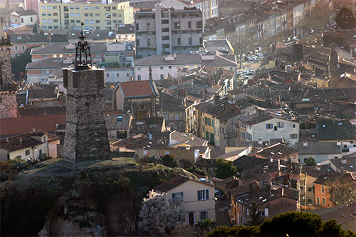 La tour de l'Horloge de Draguignan © Norbert Pousseur