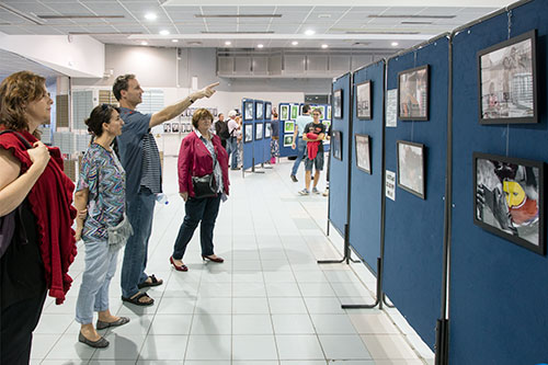 Festival Fotovar 2016 - Visite de la déléguée à la Culture  - © Norbert Pousseur